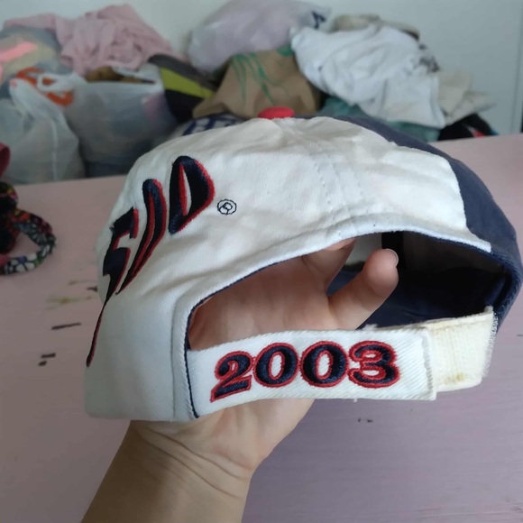 2003 VINTAGE RACING INDIANAPOLIS Indy 500 Race HAT EMBROIDERED LOGO Worn Racecar - Picture 5 of 10